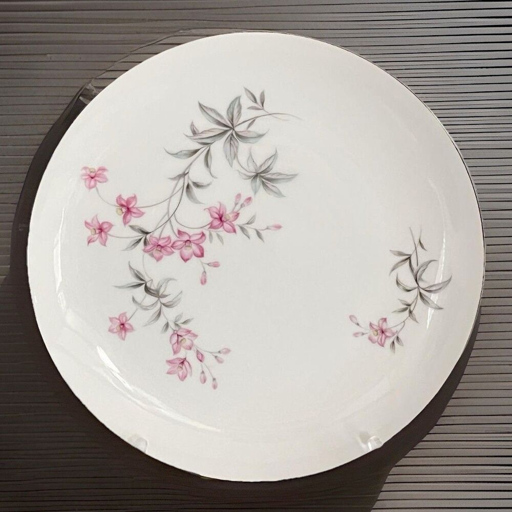 Marietta Bloom- 8” Salad Plate by Mikasa Pink Blossoms- Replacement